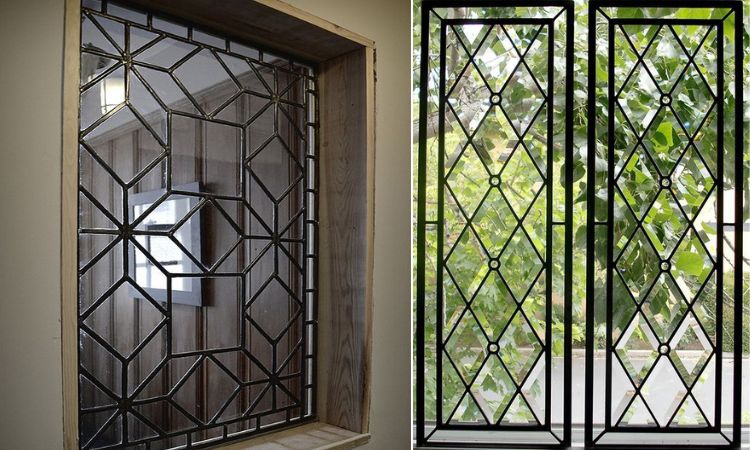 Geometric Grill Design Window